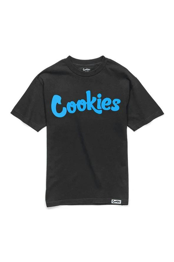 Cookies - Original Mint Logo - Tee - Black/Cookies Blue - S