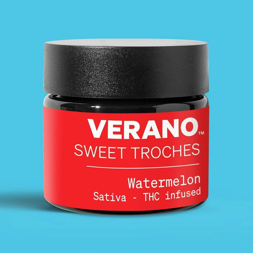 Verano Watermelon Troches 100mg [10pk] at Zen Leaf Cannabis Dispensary