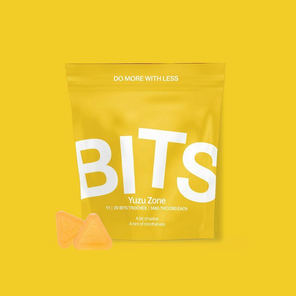 BITS Yuzu Zone CBG:THC Troches 100mg [20pk] at Zen Leaf Cannabis Dispensary