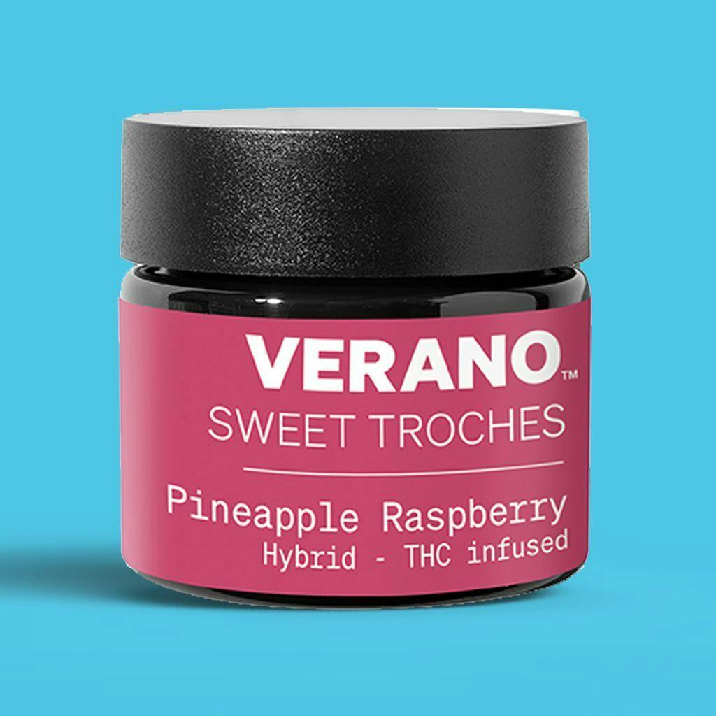 Verano Pineapple Raspberry Troches 100mg [10pk]