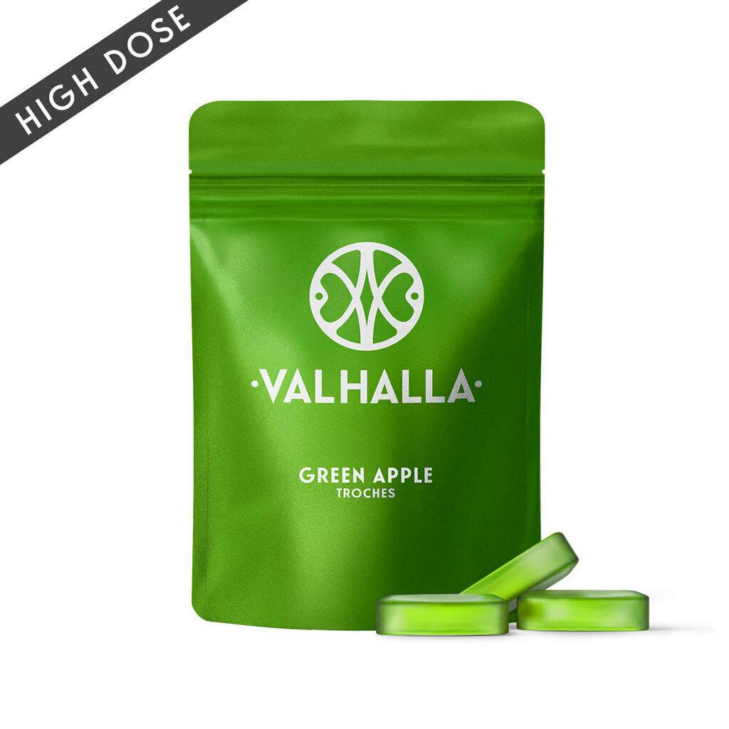 Valhalla Green Apple (Hybrid) Troches 1500mg [15pk]