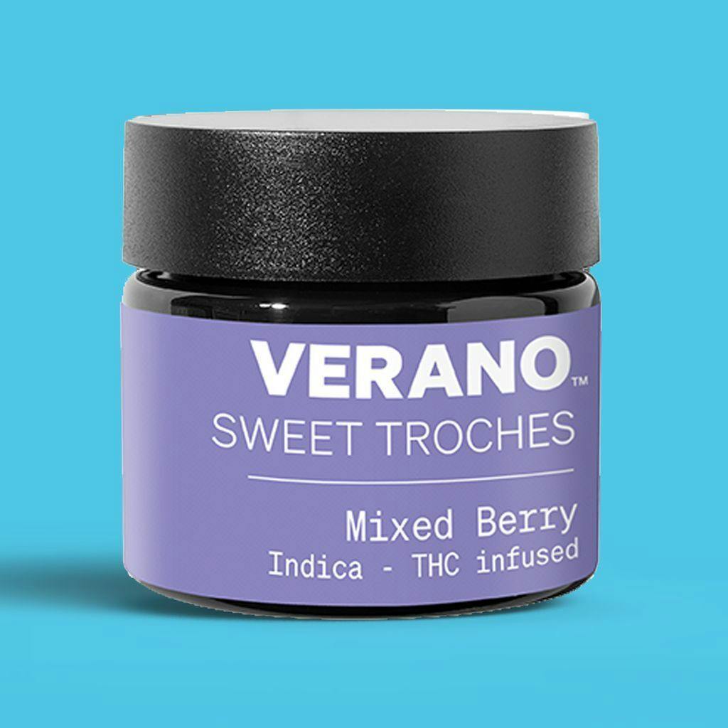 Verano Mixed Berry Troches 100mg [10pk]