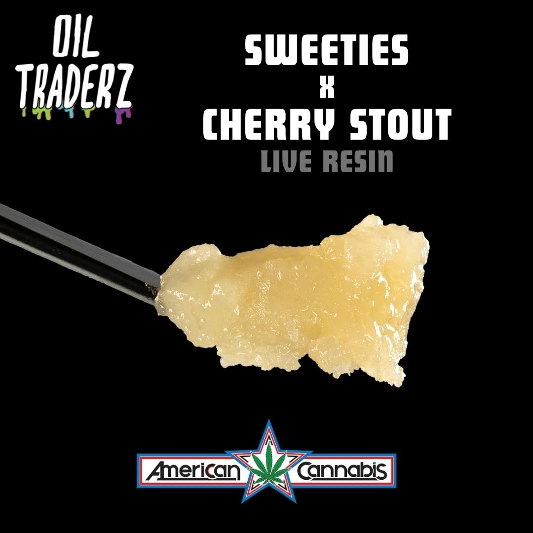 [Concentrate] Oil Traderz Live Resin Sweeties X Cherry Stout 3.5g [Indica]