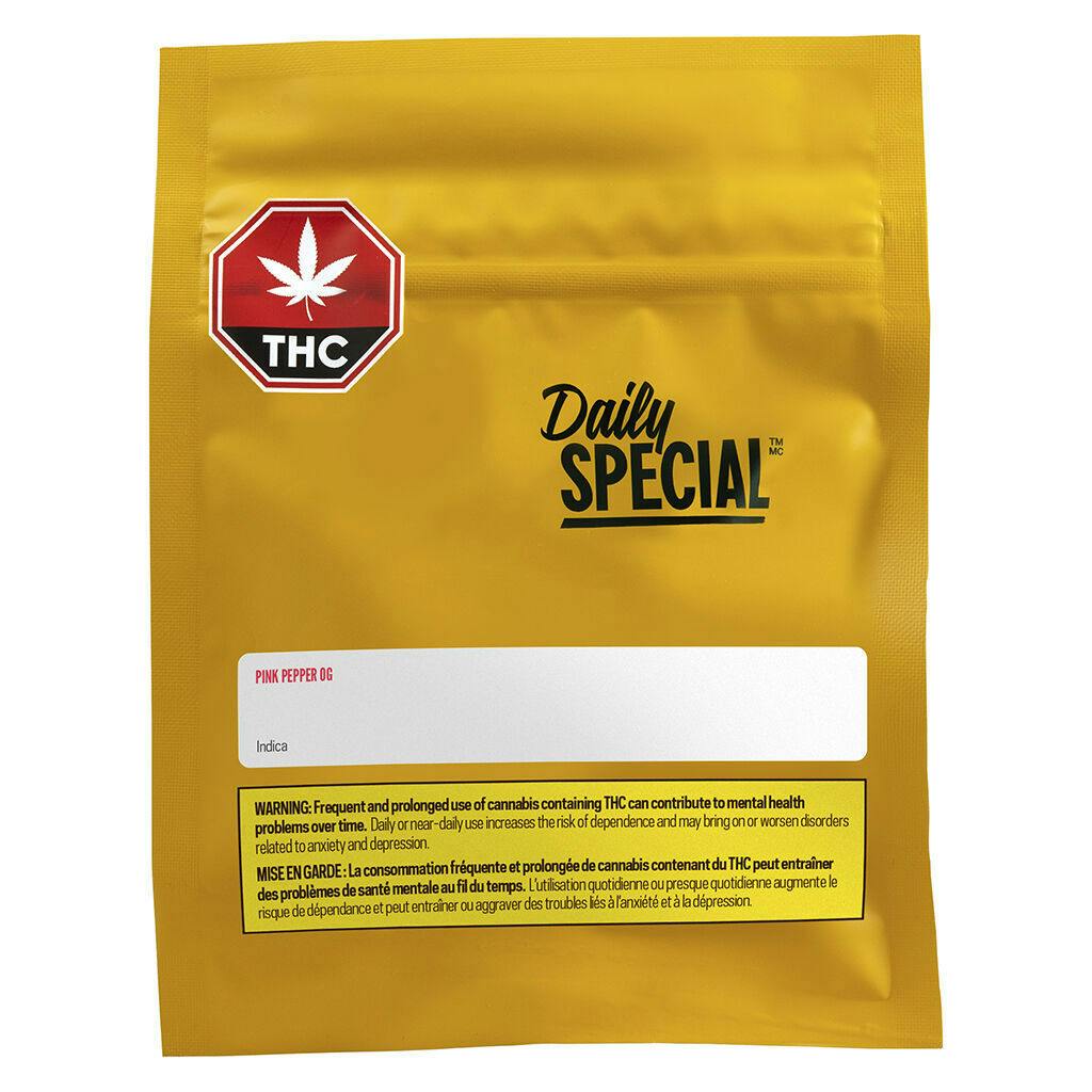 Daily Special - Pink Pepper OG - Indica - 3.5g