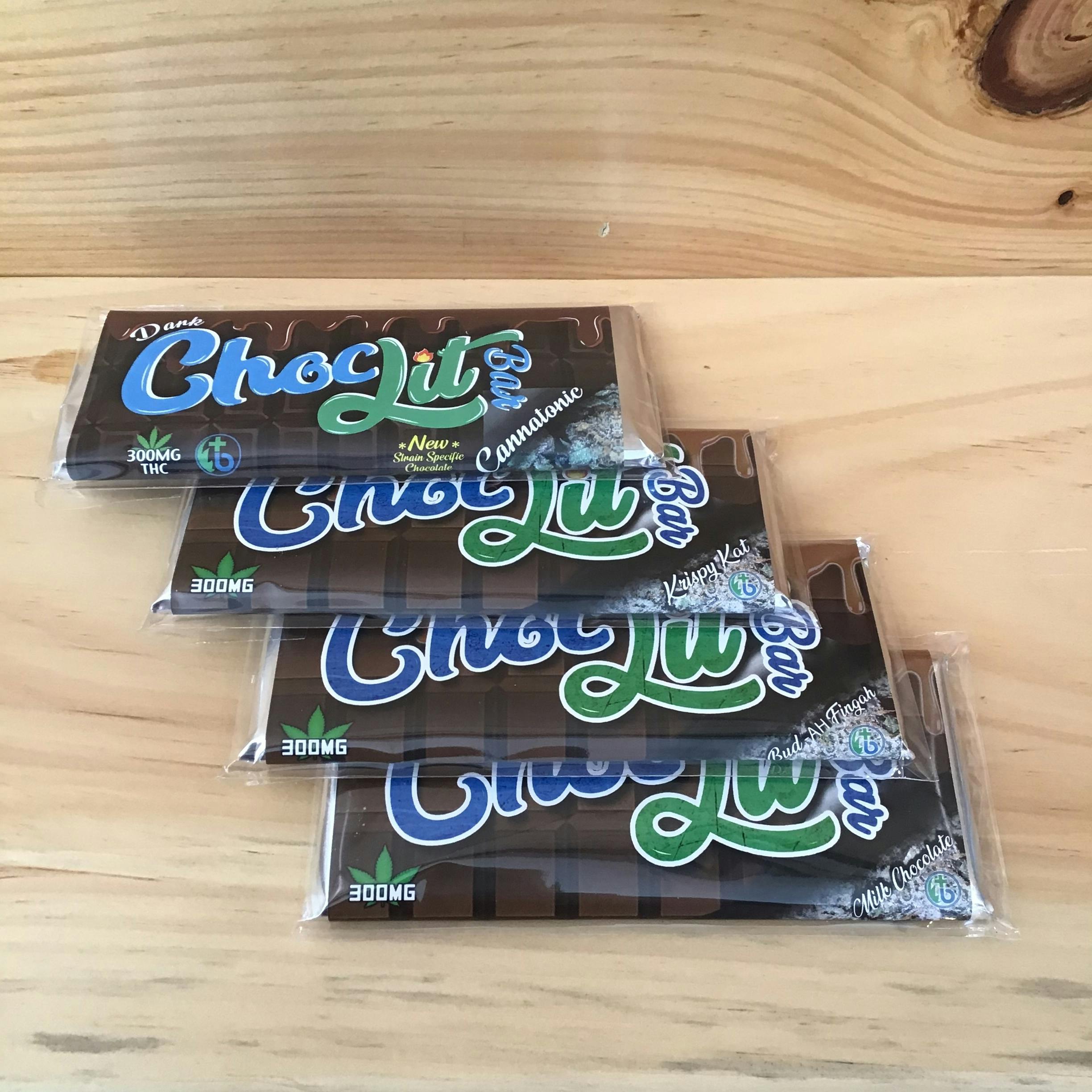 THC Choc-Lit Bars 300mg
