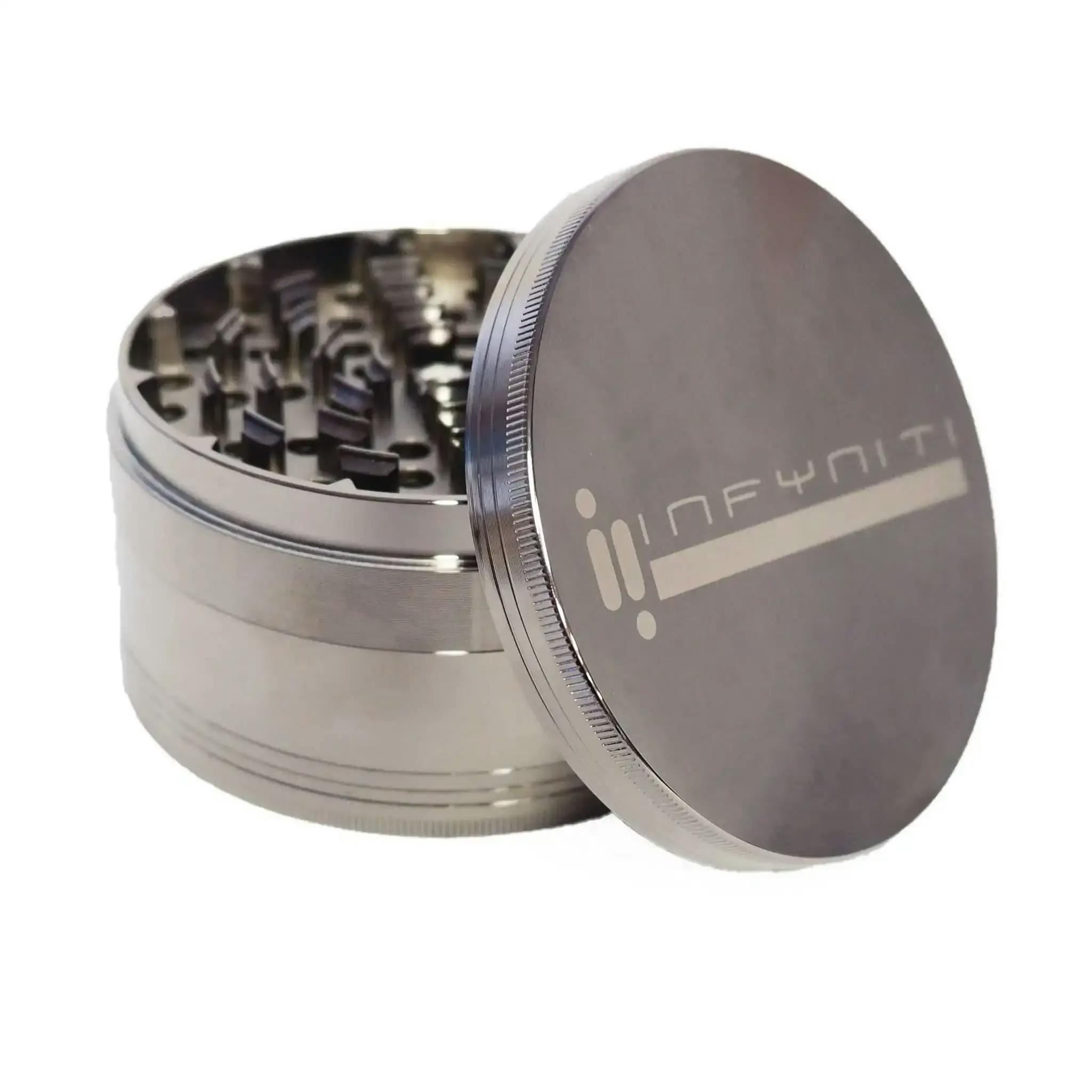 Infyniti | XL Premium 4 Piece Grinder | 100mm | -Black Nickel