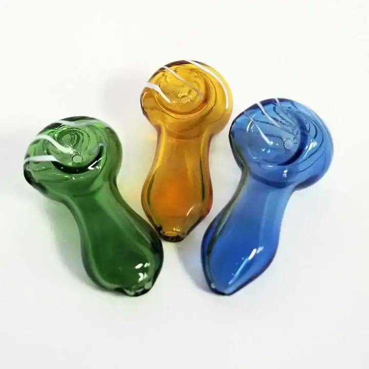 The We Store | Glass Spoon Pipe | 2.5" | Assorted Colours