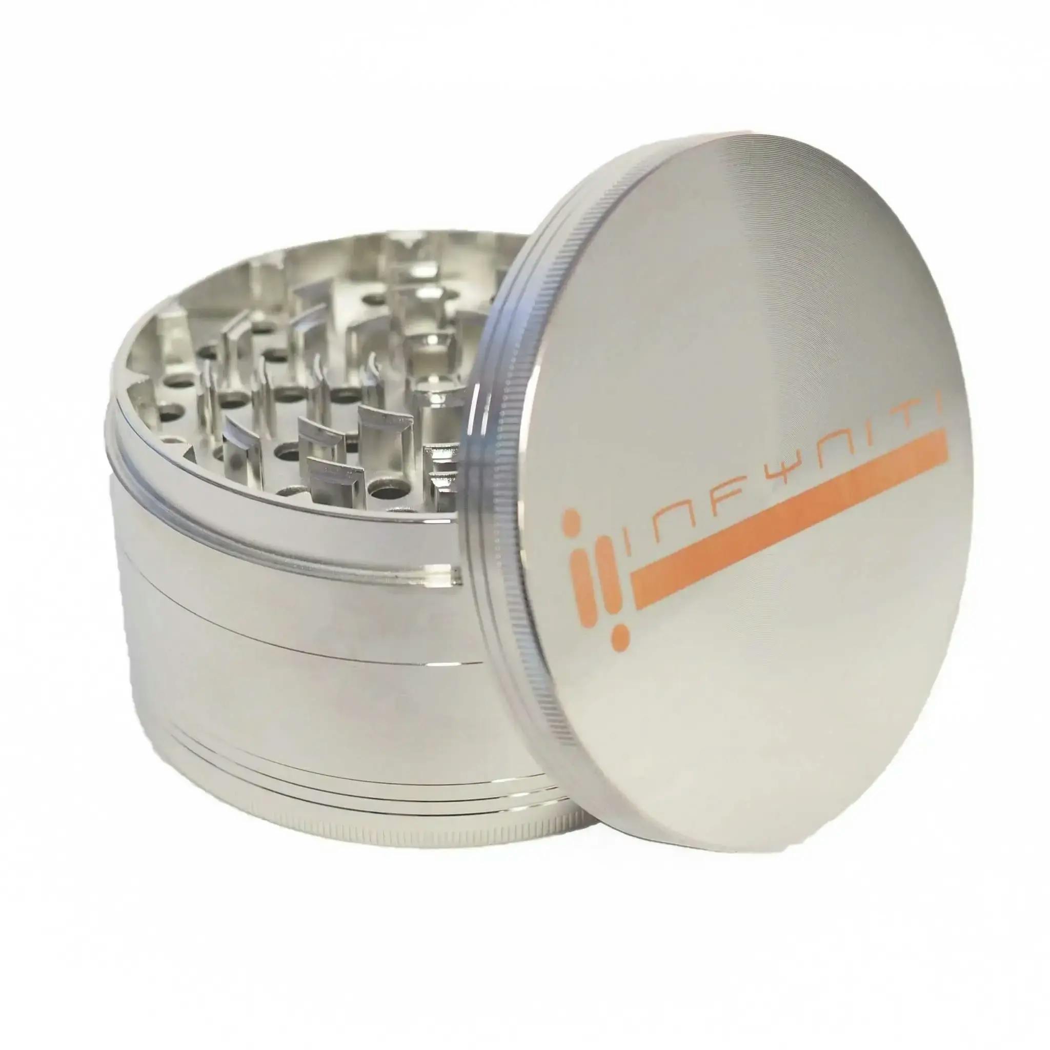Infyniti | XL Premium 4 Piece Grinder | 100mm | -Silver