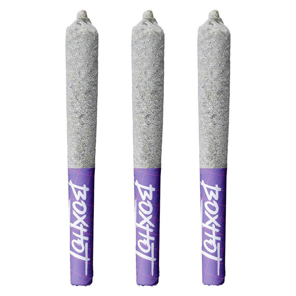 BOXHOT | Diamond Doobies Deluxe - Grape Smuggler Infused Pre-Rolls | 3x0.5g