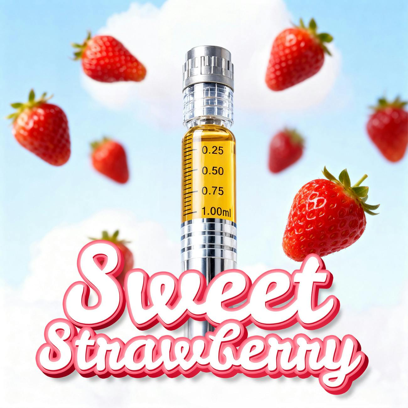 Sweet Strawberry Distillate Syringe