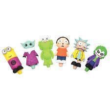 Assorted Silicone Character Hand Pipes