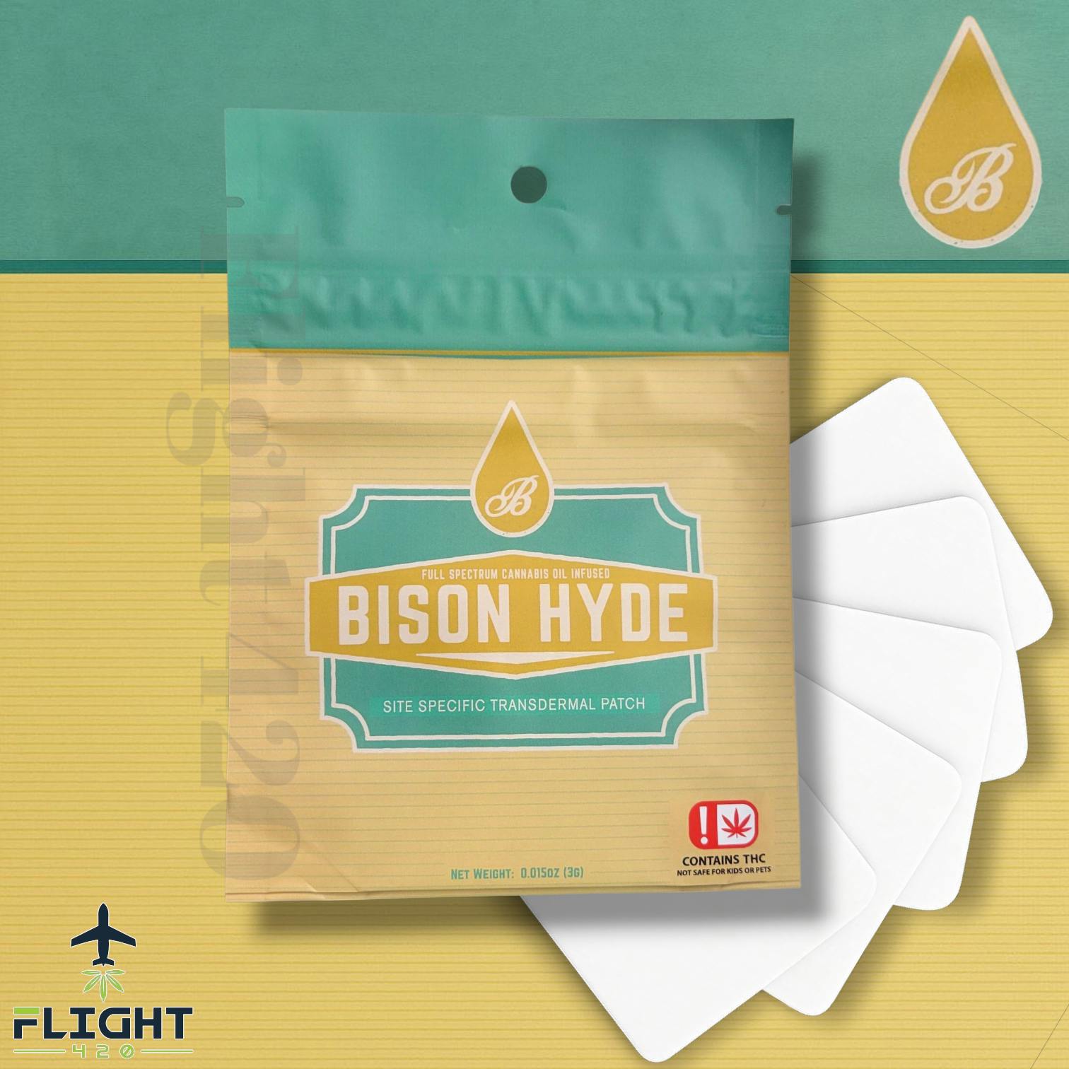 Bison Hyde 385.5mg 5pk Transdermal Patch