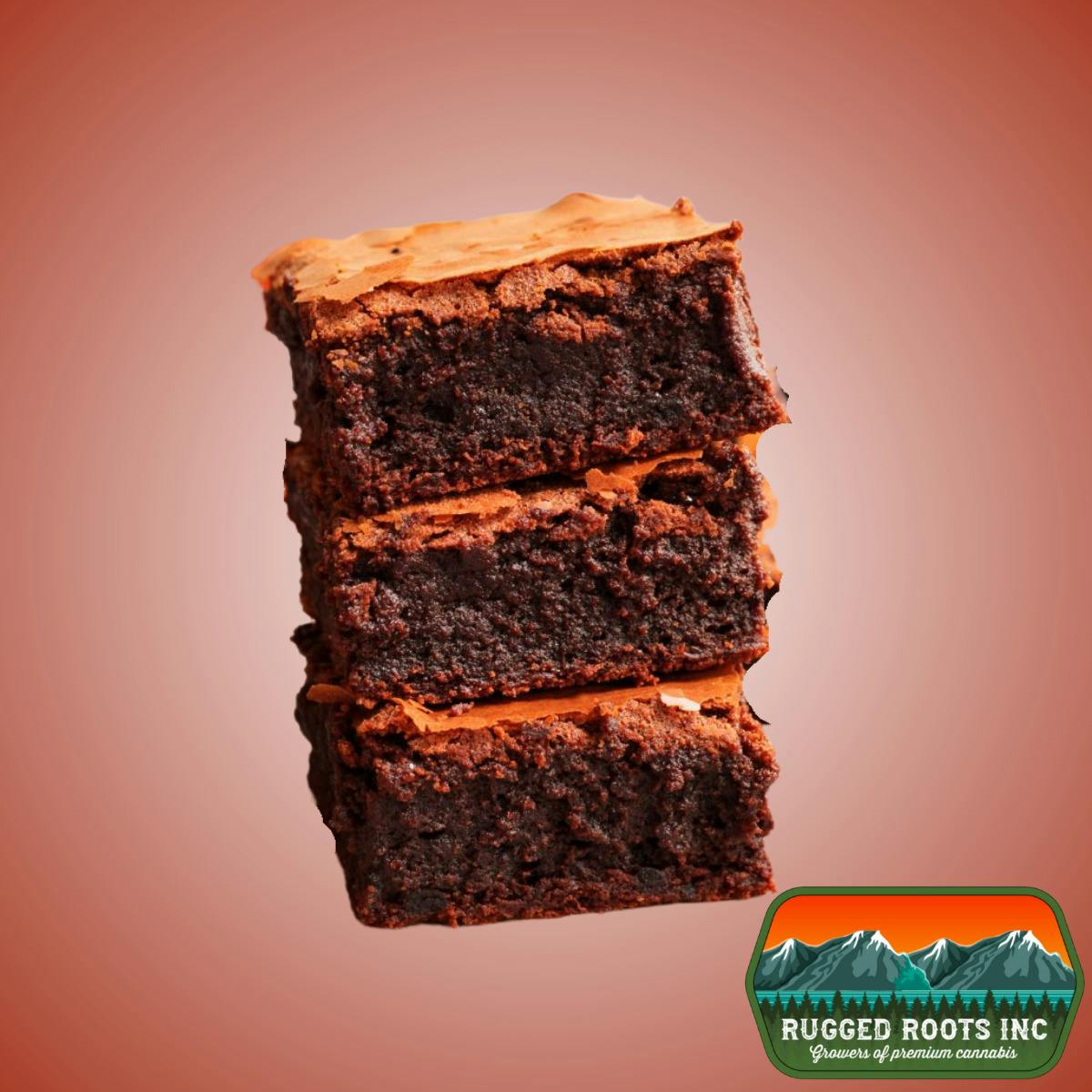 Roots+Tripp's | Fresh Baked Plain Brownie