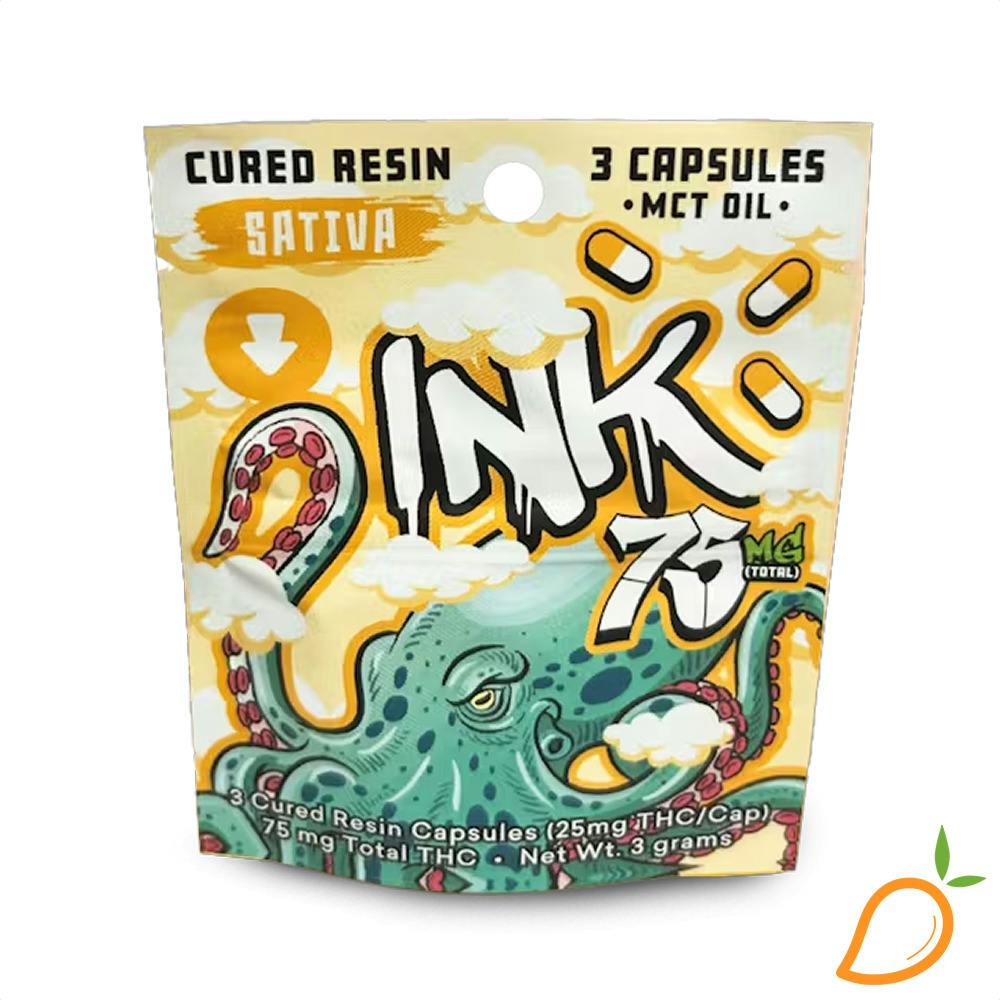 75mg 3pk Sativa Cured Resin Capsules INK