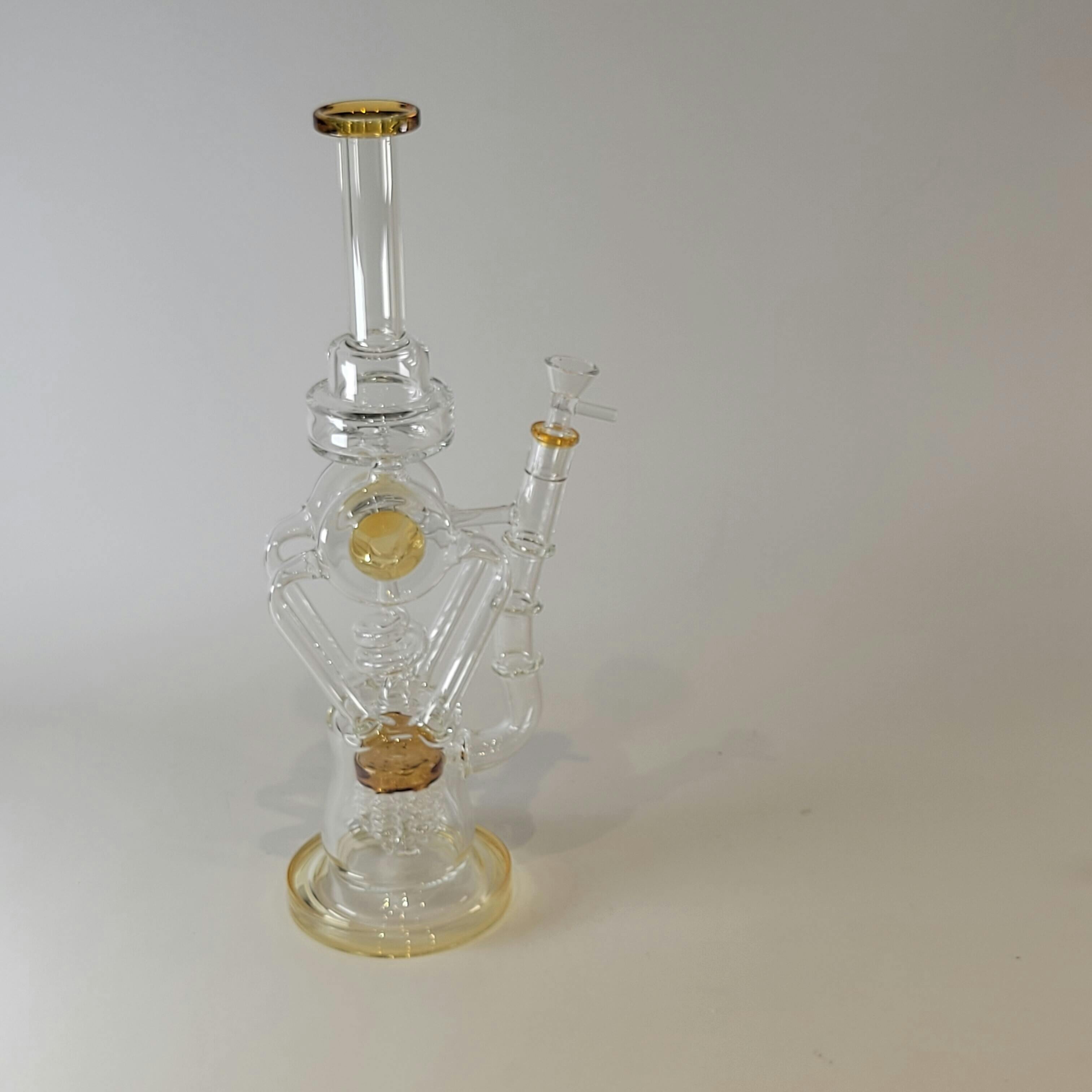 TNCC Glass Triangular Bong/Dab Rig YS-13