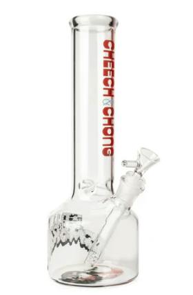 Cheech & Chong Glass 12" Water Pipe Smokin Canteen