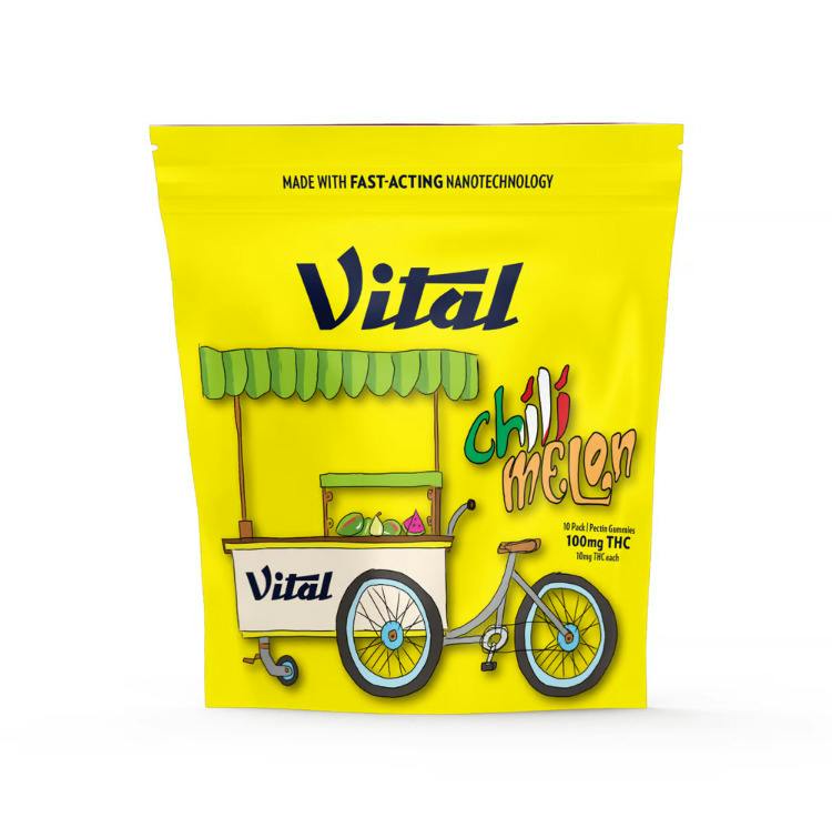 RSO Chili Melon Gummies 100mg (10mg ea | 10-Pack)