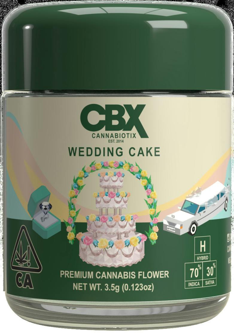 Cannabiotix 3.5g Jar - Wedding Cake