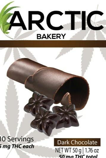 50mg | Dark Chocolate | Arctic Stars | Arctic Bakery