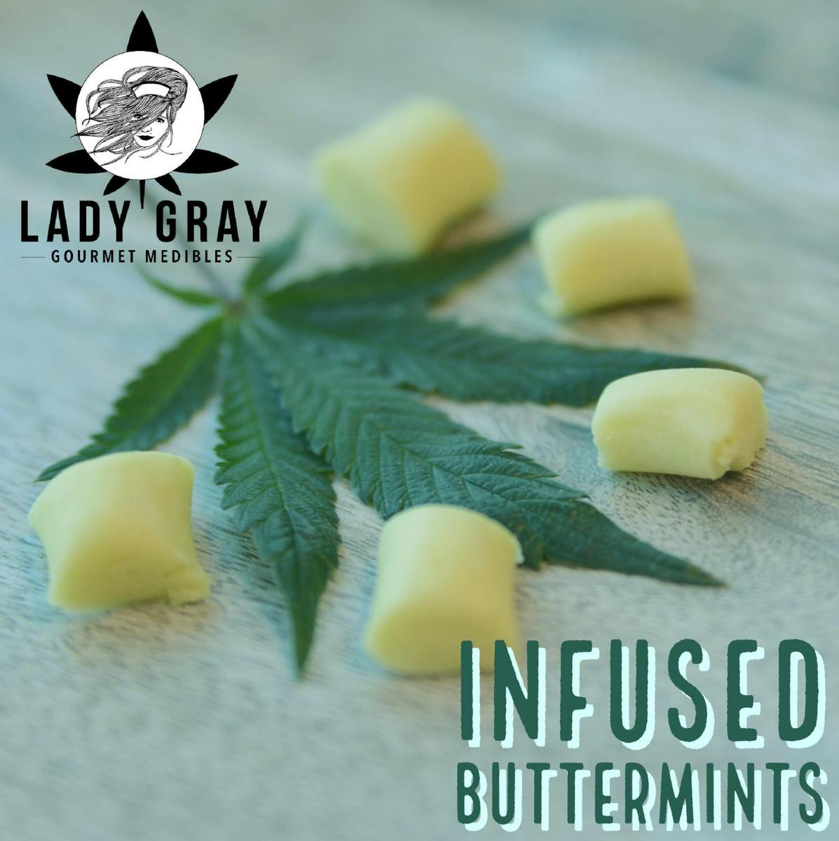 Lady Gray - Medibles - OG Peppermint Buttermints (Sativa)