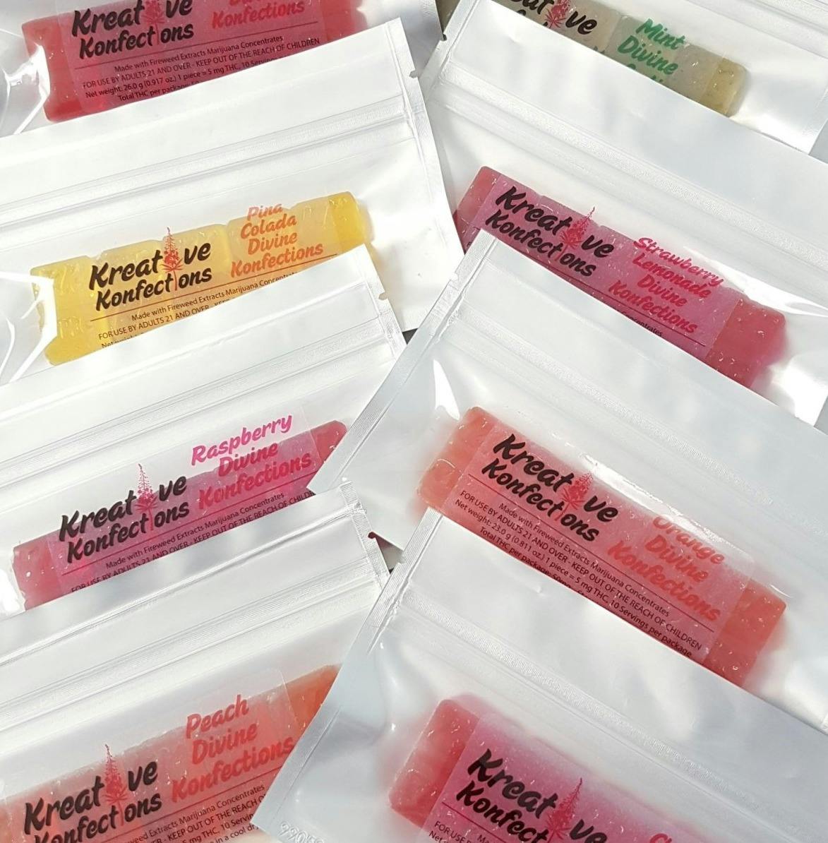 Tiger's Blood Divine Konfections | Sativa | 100mg | 10pk