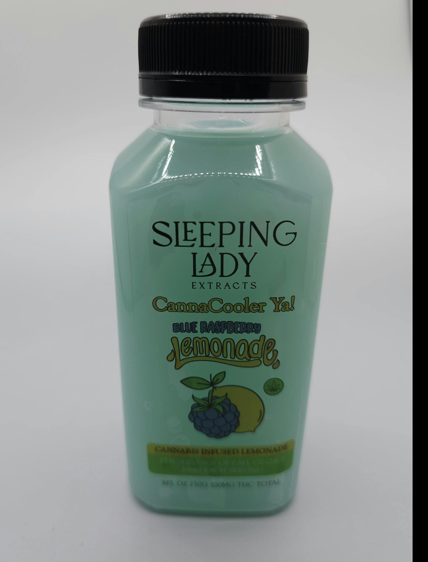 100mg | Blue Raspberry | Cannacooler | Sleeping Lady Extracts