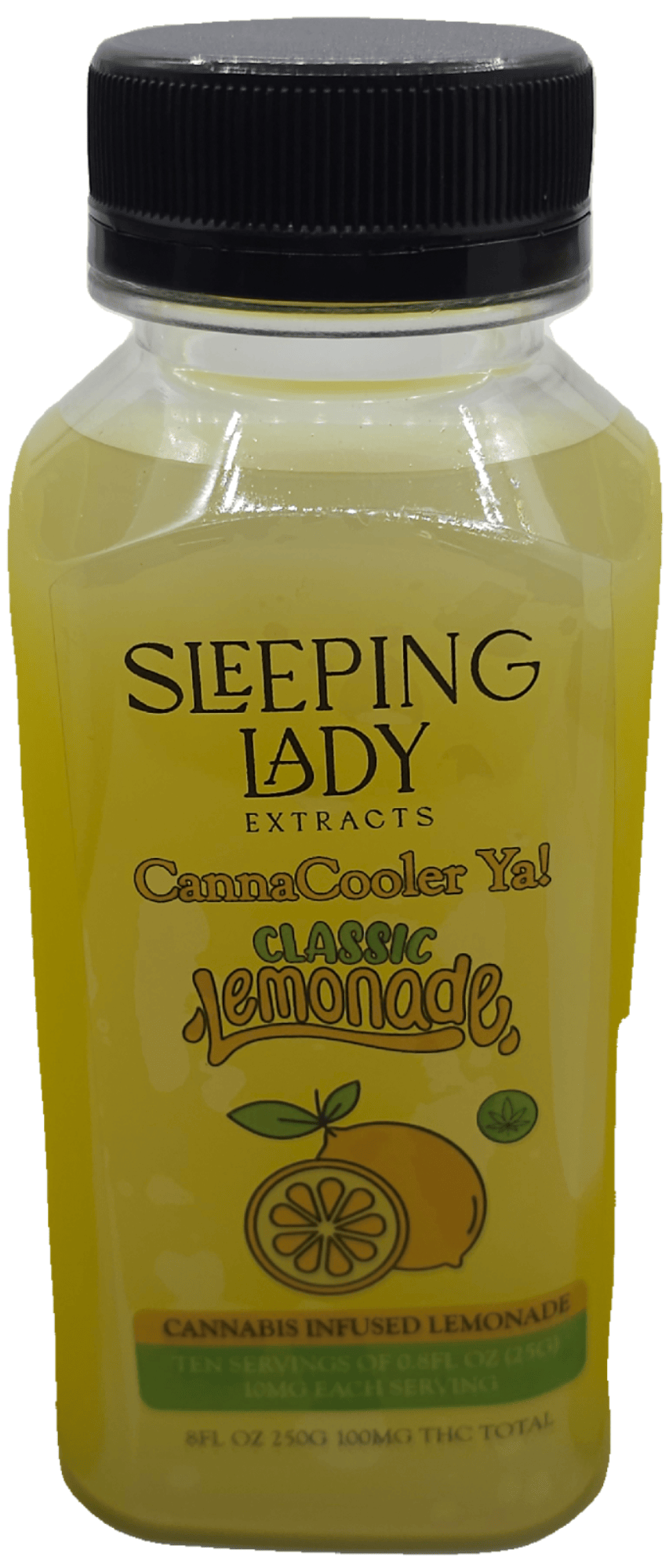 100mg | Classic Lemonade | Cannacooler | Sleeping Lady Extracts
