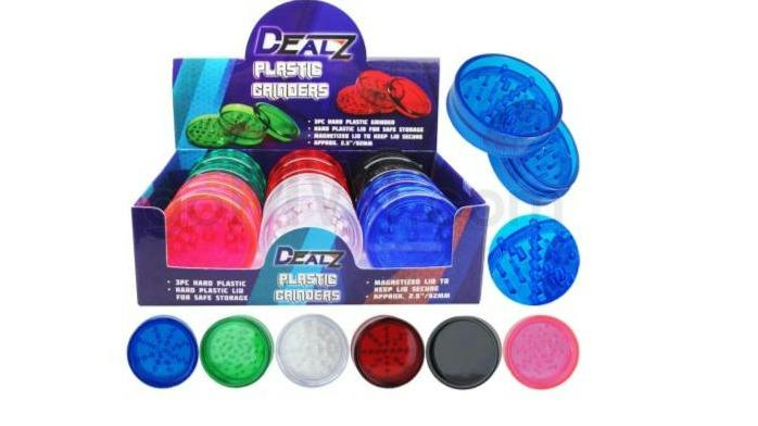 *3 pc/2.25'' | Acrylic Grinder | DEALZ | 907 Distributors