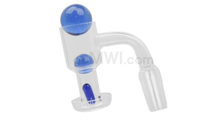 * 2mm | Flat Top Terp Sluper | Quartz Banger Blue | 14mm Male | 907 Distributors