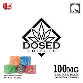 OG Remix 100mg Gummies By Dosed Edibles