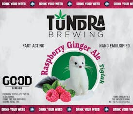 Raspberry Ginger Ale 100mg Drink by Tundra Brewing