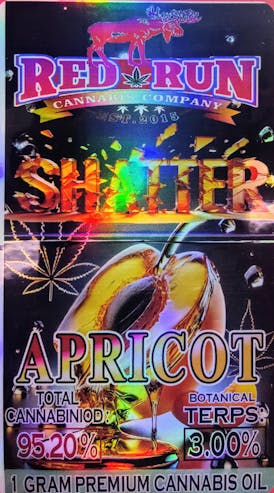 Apricot Shatter 1g by Red Run