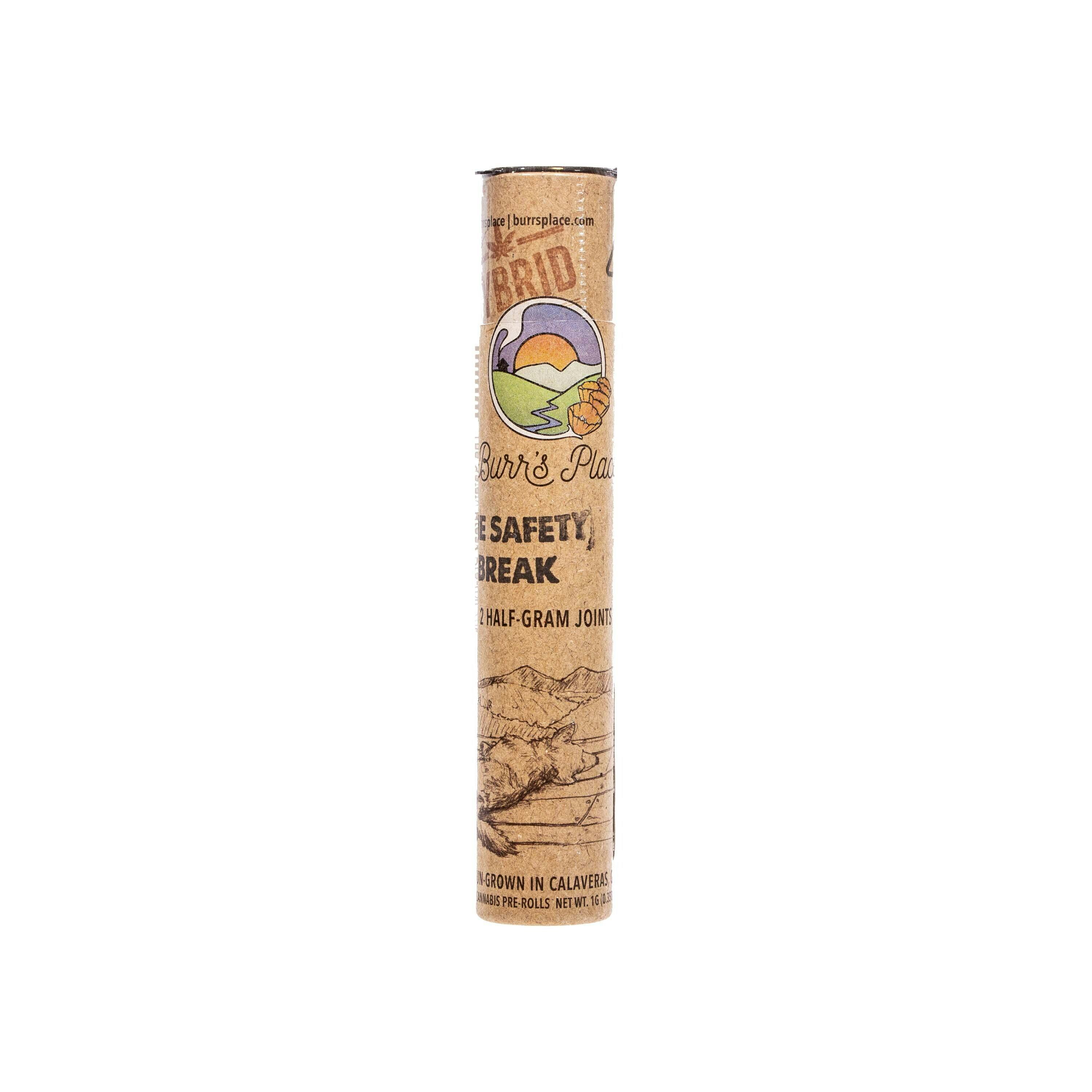 Burr's Place | The Safety Break Pre-roll Pack (1g)