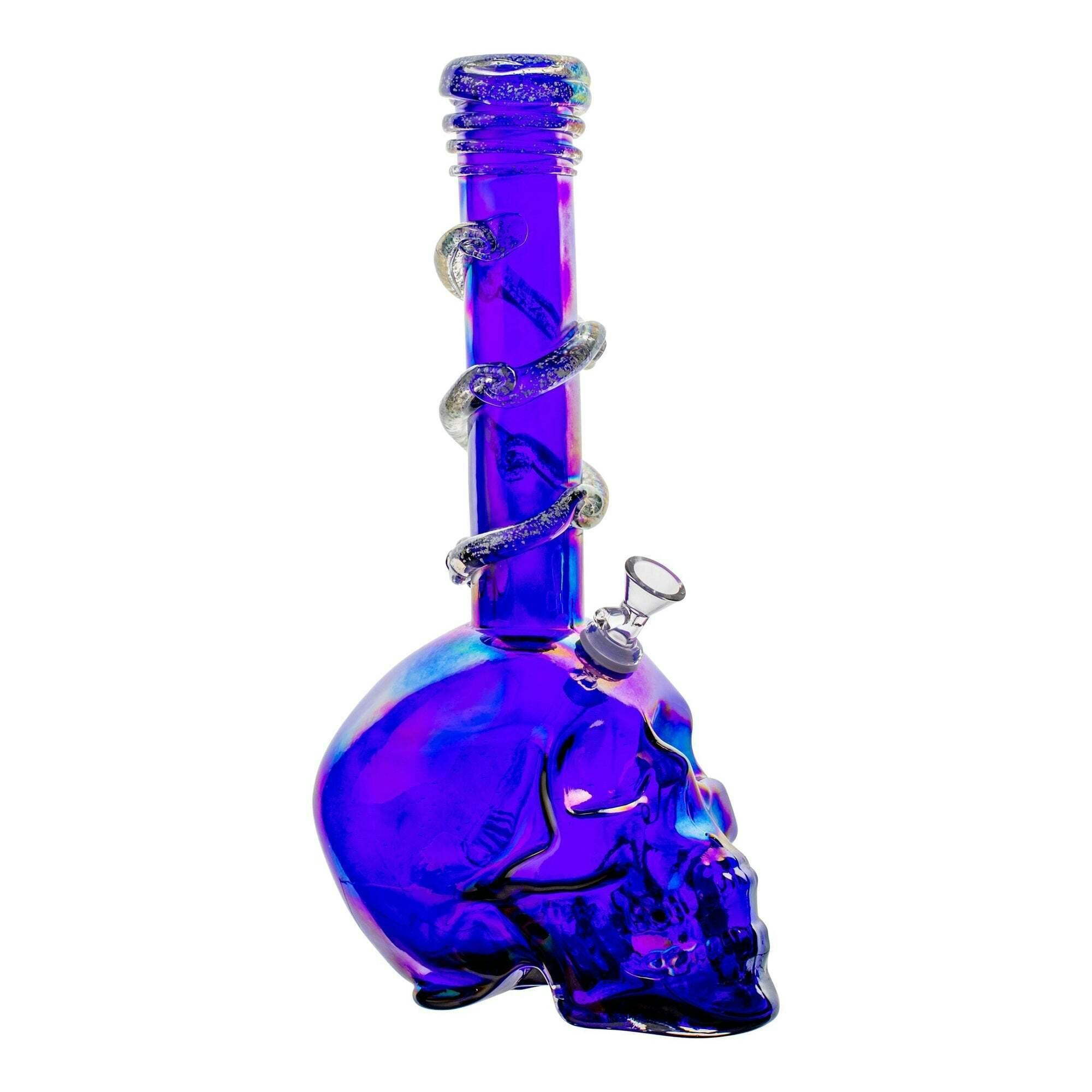 Bong 11" glass Skull Water Pipe at MedCan of Mississippi