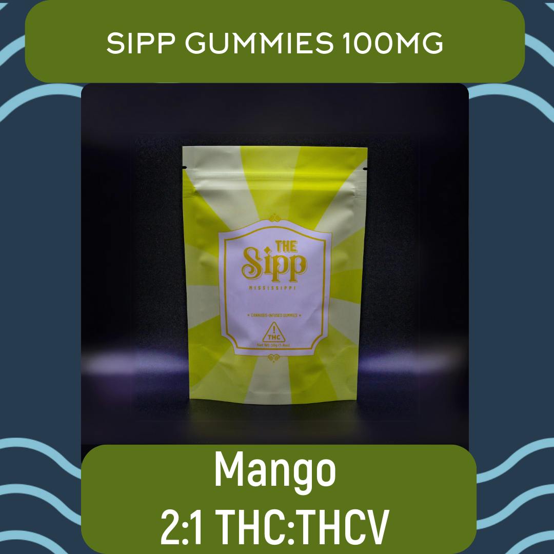 Mango 2:1 THC:THCV Gummies 100mg