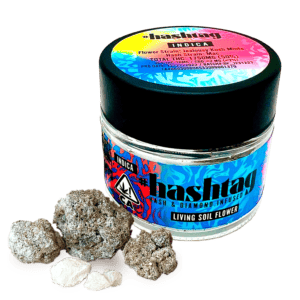 Hash & Diamond Infused Flower | 3.5g | I | El Chivo x Zour Apples.