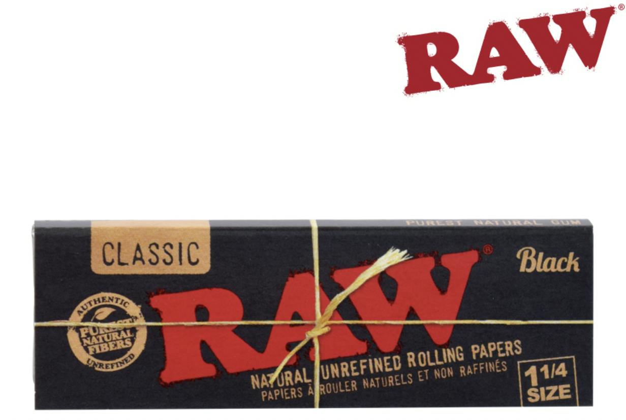 Raw Black 1-1/4 Classic