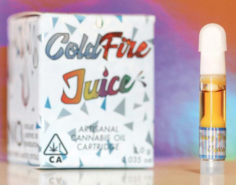 Cold Fire - Cured Resin - Cosmic Nectar - Vape Cart - 1G