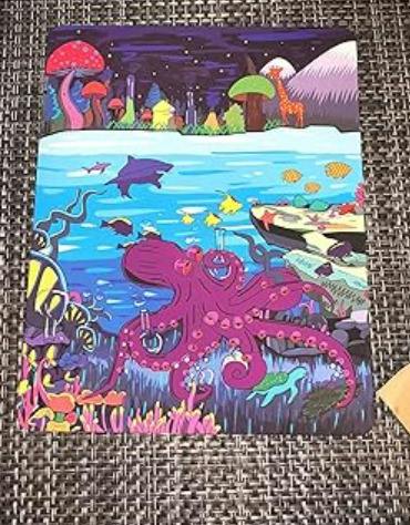 Jungle Hive - Silicone Dab Mat - 8"x6