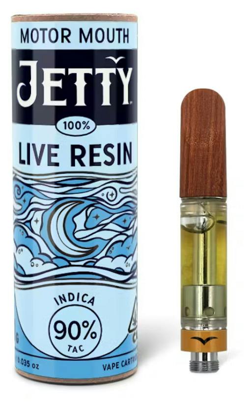 Jetty Extracts - Live Resin - Purple Gurple - Vape Cart - 1G