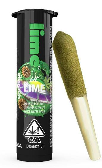 Lime - Lil Lime - Alien Gas - Infused Preroll - 0.6g