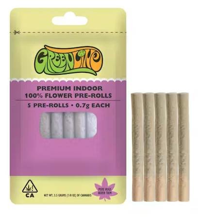 Green Line - Dosi Orange #9 - Prerolls - 5pk - 3.5G