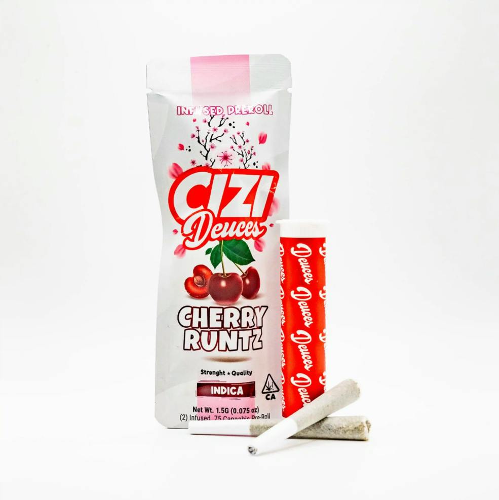 Cizi - Cherry Runtz - Infused Preroll - 2pk - 1.3G