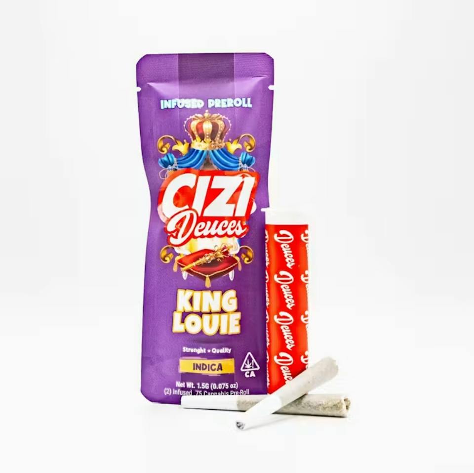 Cizi - King Louie - Infused Preroll - 2pk - 1.3G