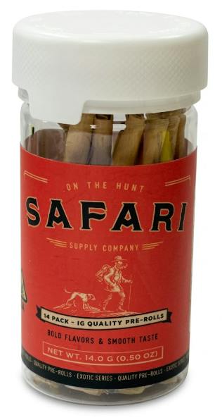 Safari - Sour Diesel - Prerolls - 14pk - 14g