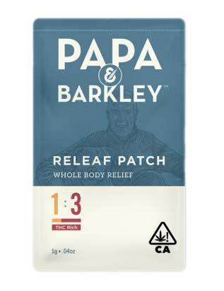 Papa & Barkley - Patch - 1CBD:3THC - 100mg