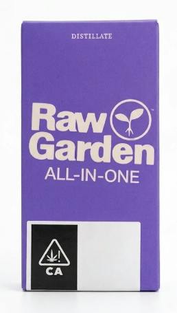 Raw Garden - Distillate - Purple Punch - RTU - 1G