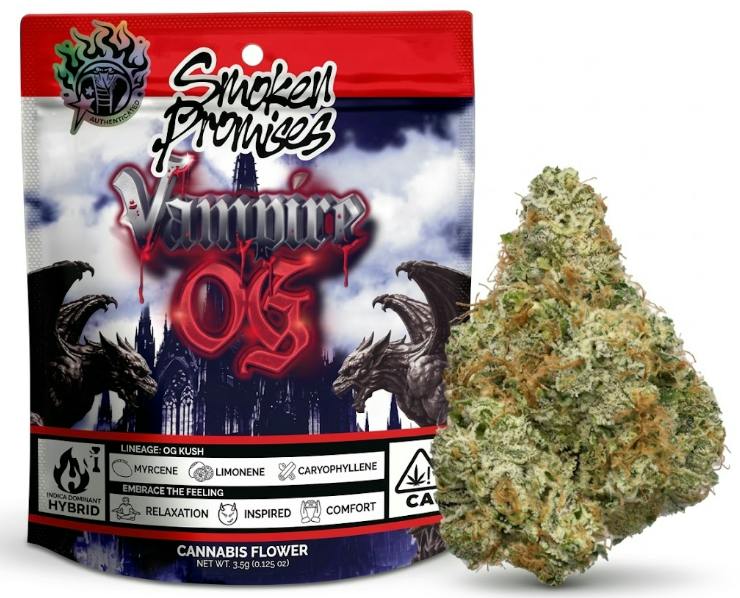 Smoken Promises - Vampire OG - Flower - 3.5g