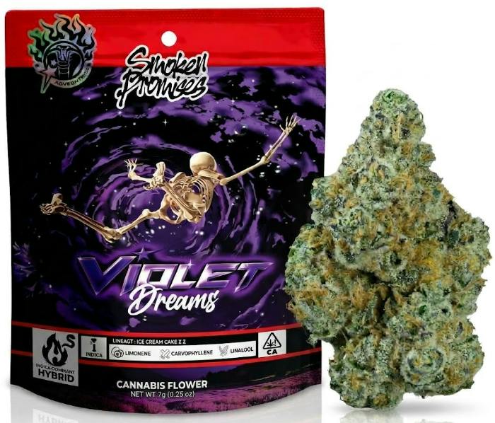 Smoken Promises - Violet Dreams - Flower - 7G