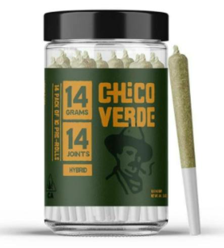 Chico Verde - High Society - Preroll - 14pk - 14G